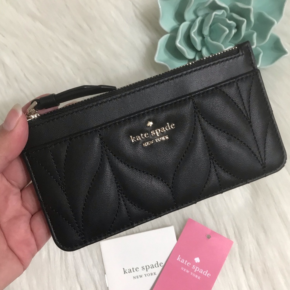 NWT! Kate Spade Briar Lane Quilted Large Card Case - Picture 2 of 6
